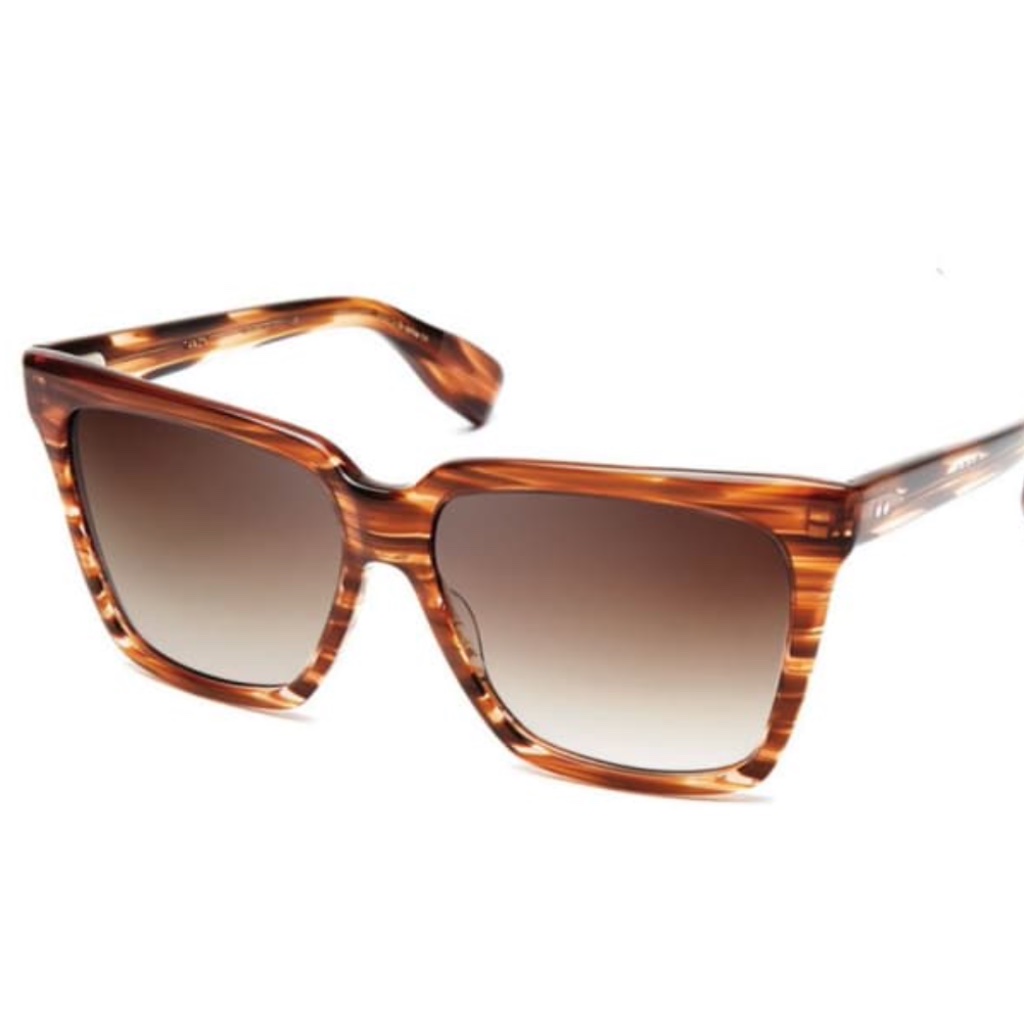 Dita Taxon Sunglasses In Brown Gradient